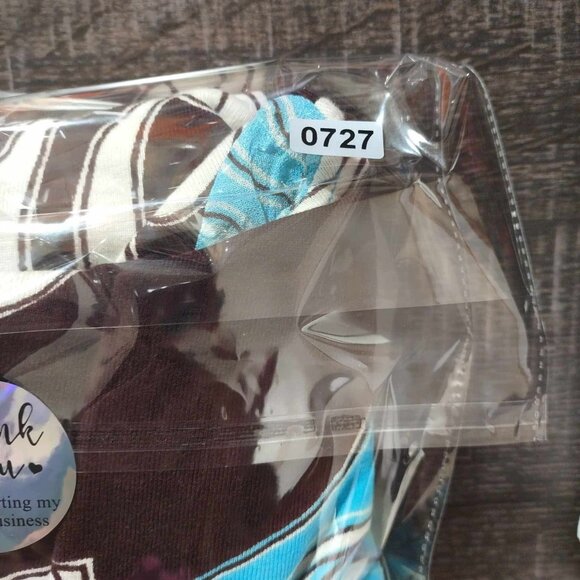 Forbidden Women M Artsy Multicolored Light Hoodie Shirt Sheer Beaded Long Sleeve - Picture 7 of 7